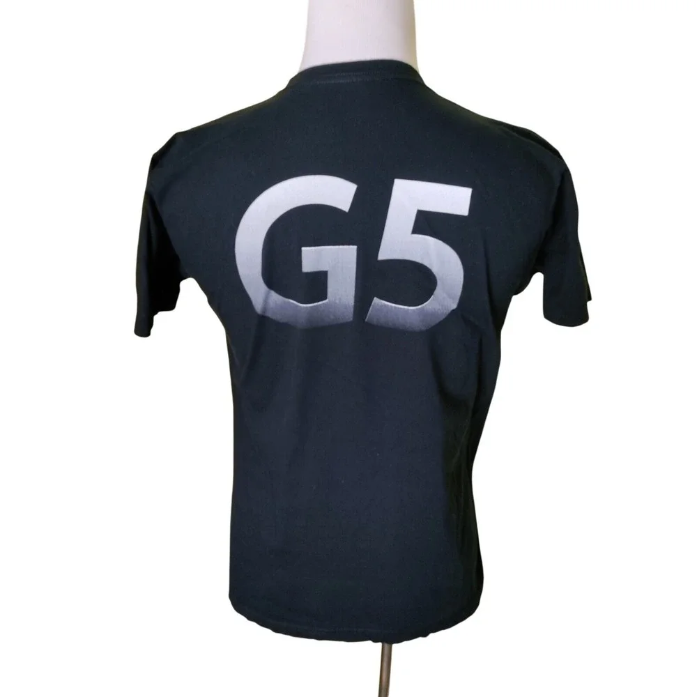 Apple Macintosh‎ Logo T Shirt G5 Unisex Large Black Made in USA